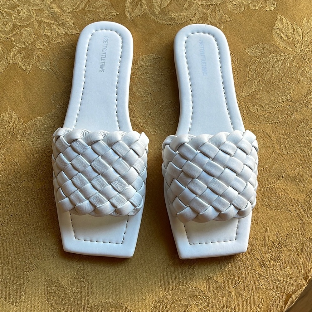 Pretty little thing sandals size 9